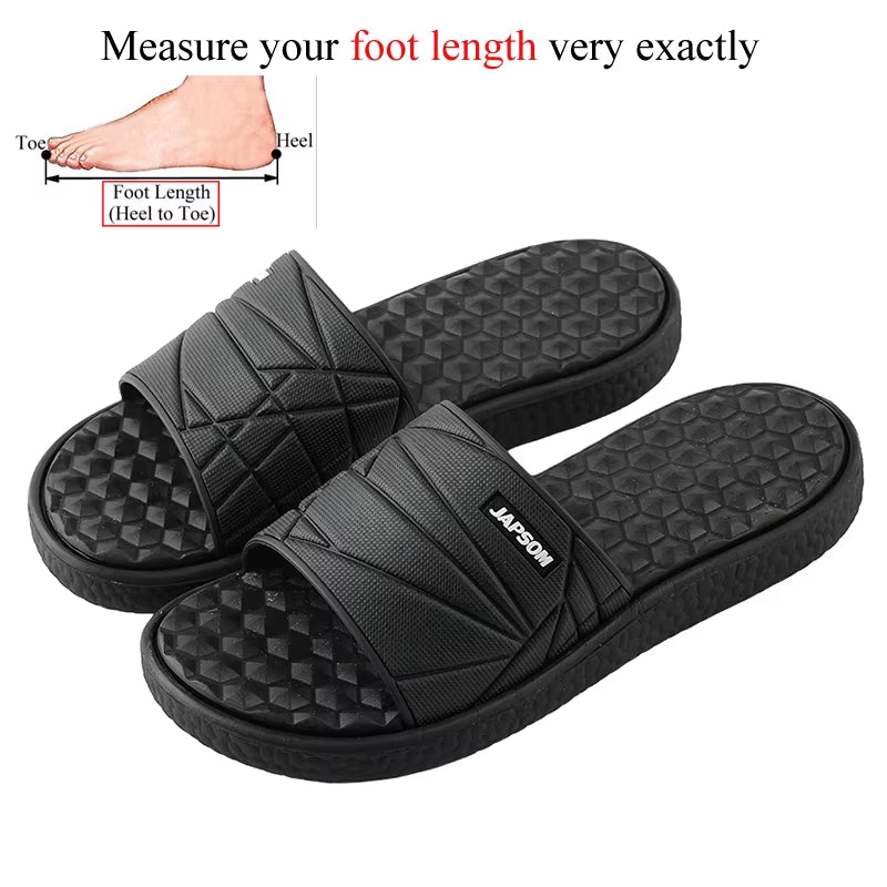 Summer Mens Acupressure Slippers Foot Massage Home Indoor Slides Sleepers Comfortable Men'S Slide Slipper for House Room
