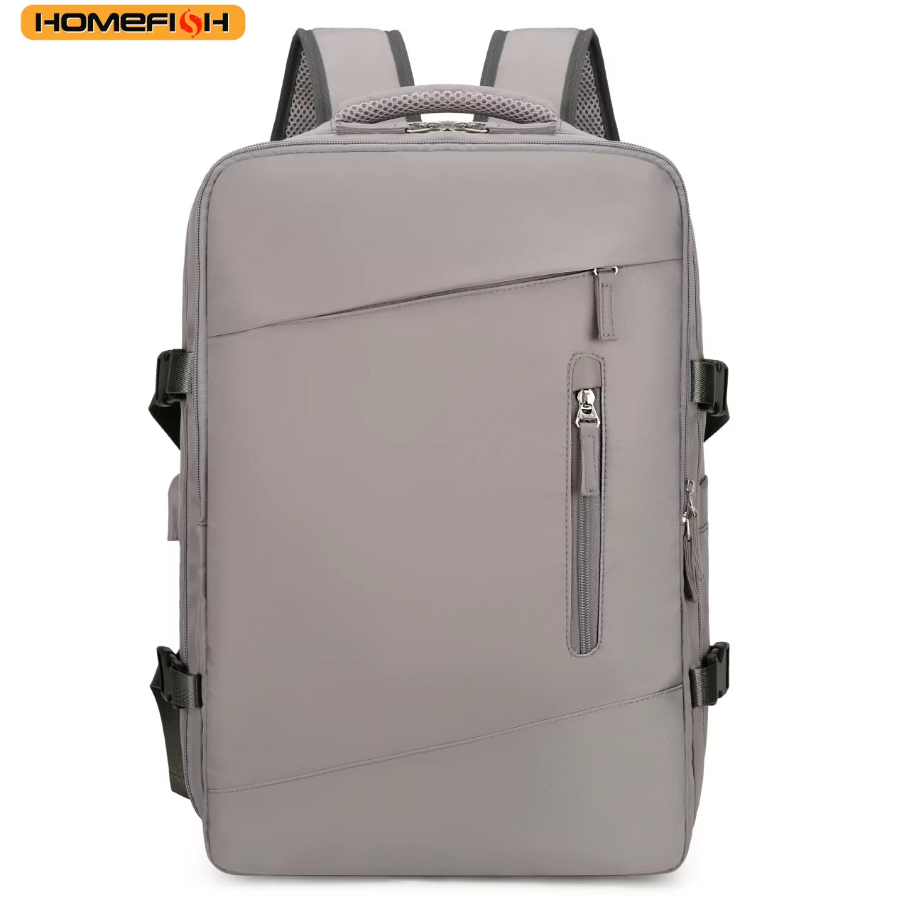 Travel Backpack Expandable Weekender Hiking Laptop Backpack with USB Port Large Waterproof 40L Men'S Backpack