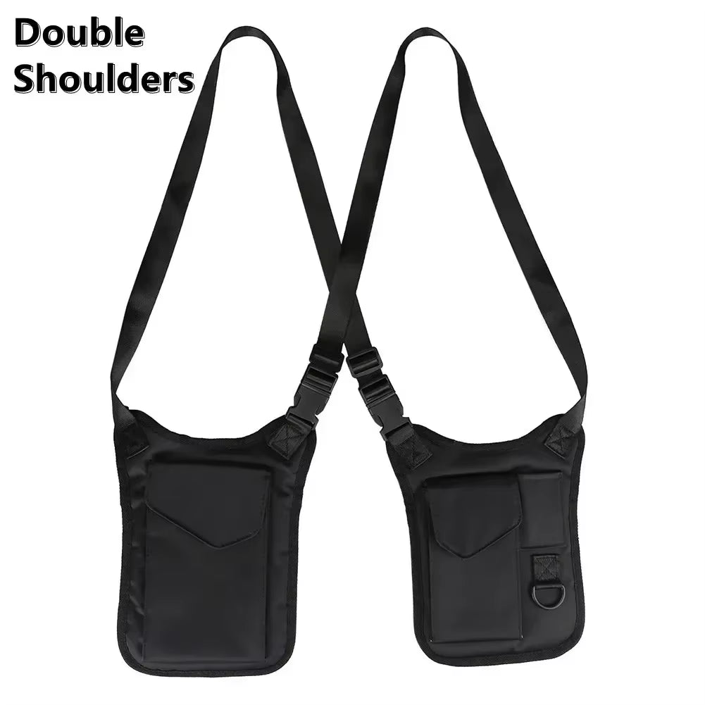 Underarm Bag Men Hidden Agent Molle Combat Shoulder Bag Multifunction Outdoor Travel Wallet Phone Key anti Theft Storage Bags