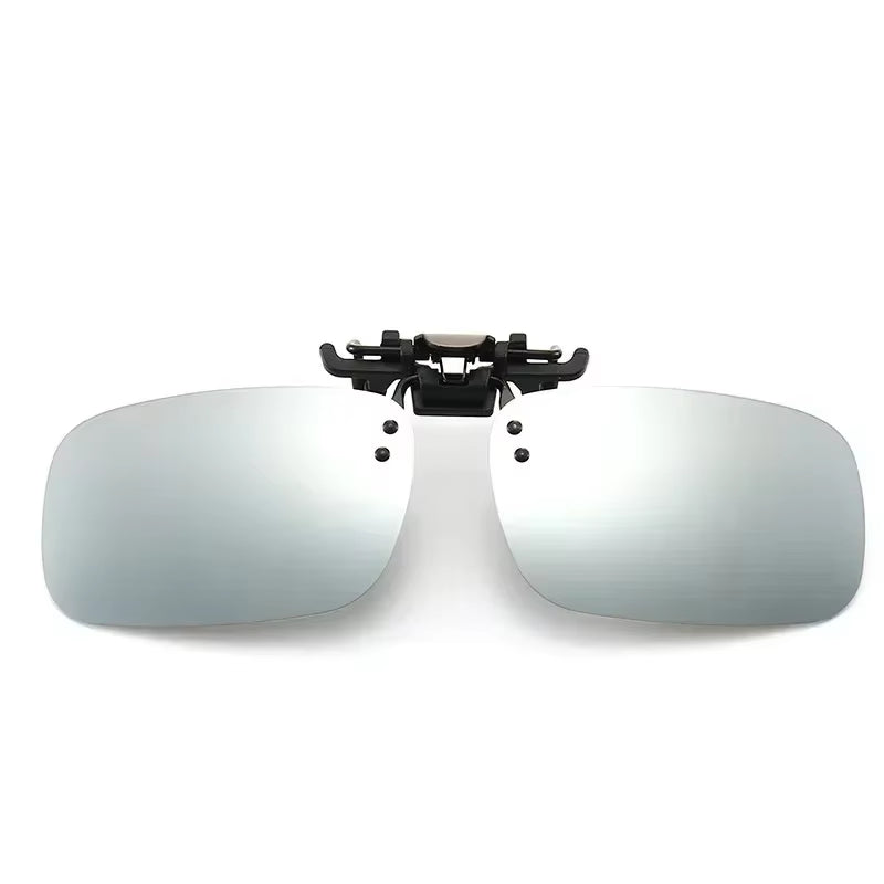 Polarized Sunglasses Clips Glasses Clip Driving Night Vision Eyeglasses UV400 Outdoor Shades High Definition Sun Glasses Clips